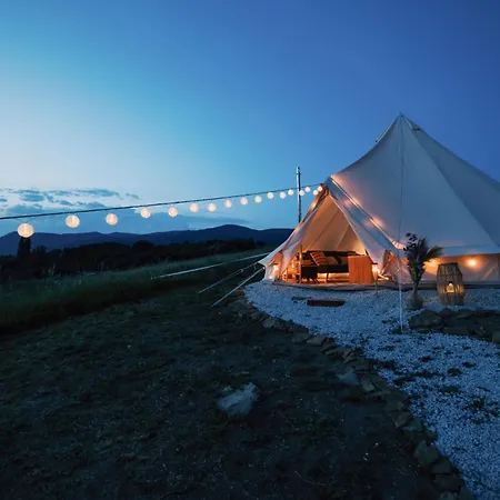 Luxusní stan Zálesie Glamping Kostolna Ves